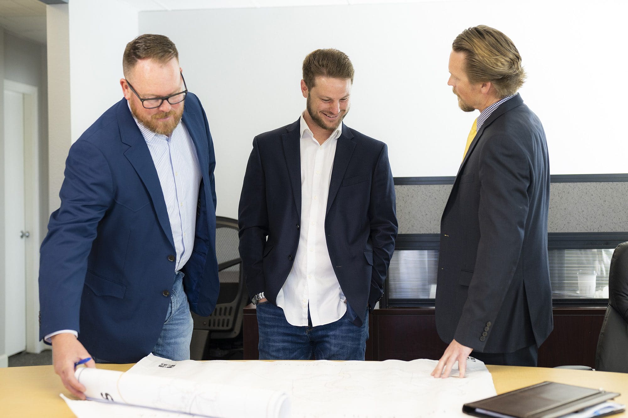 Commercial property management team