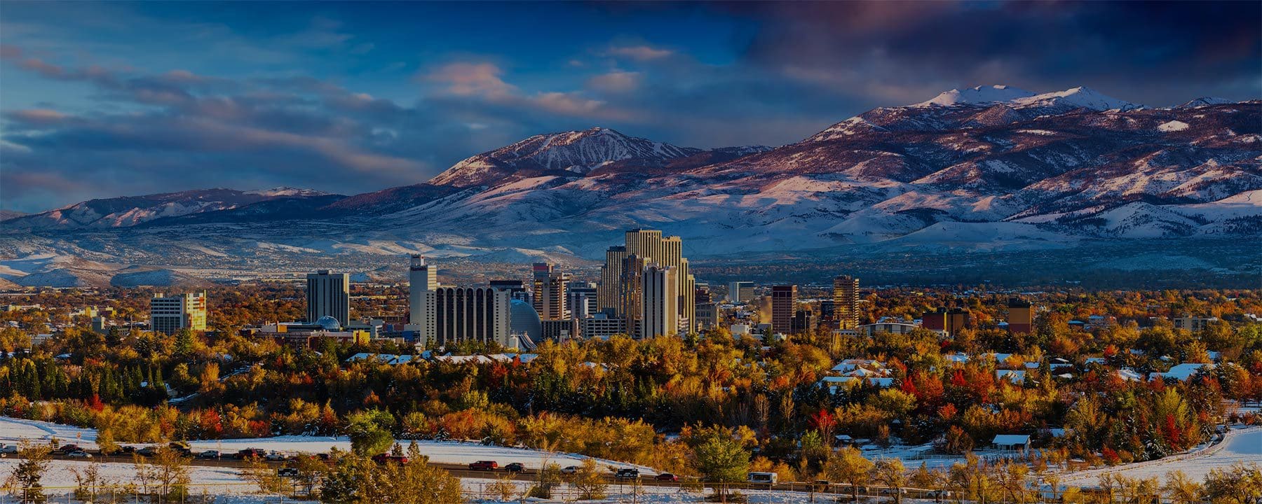 Reno and the Sierra Nevada landscape